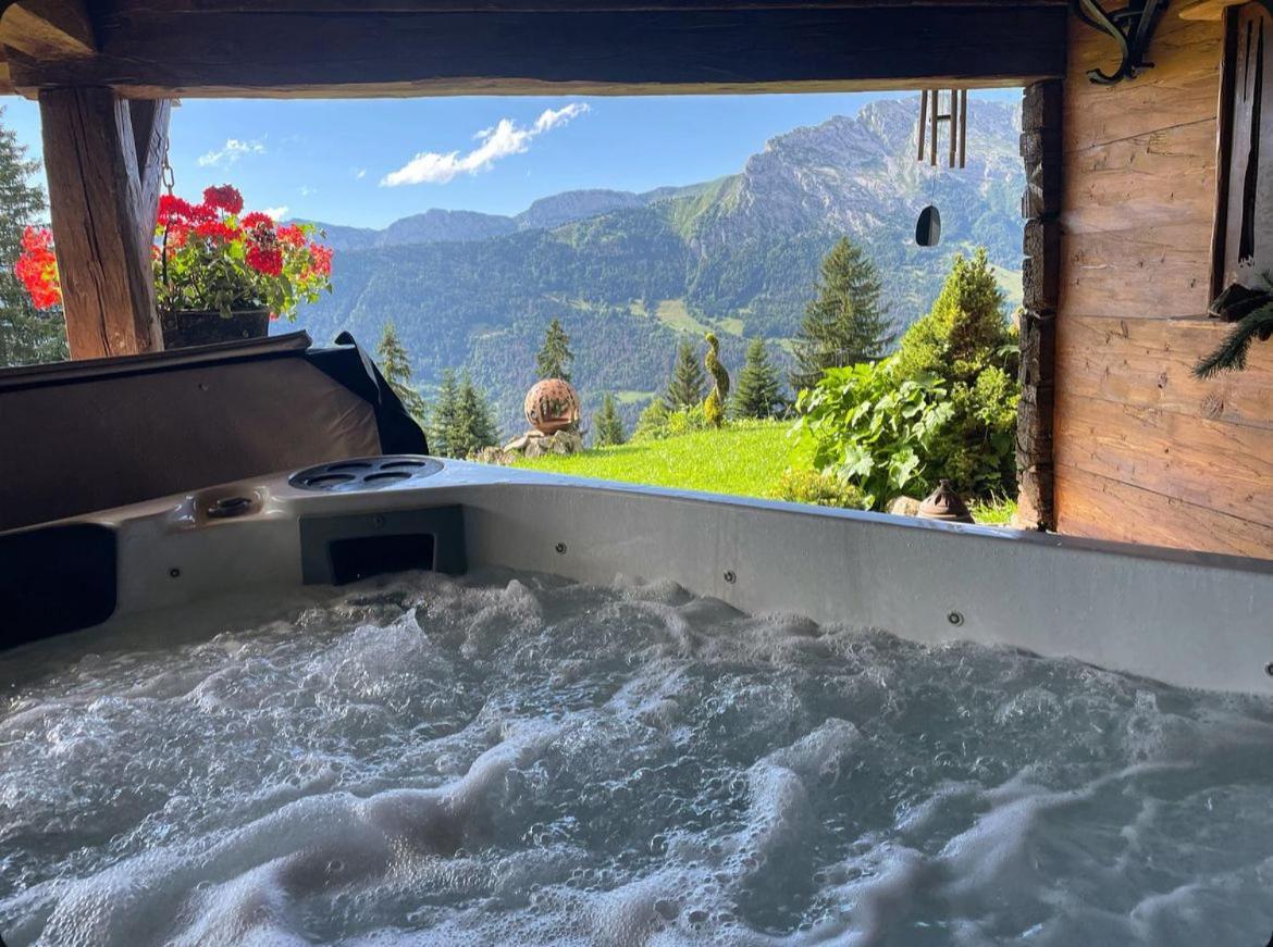 La Ferme Des Vonezins Hotell Thônes Exteriör bild
